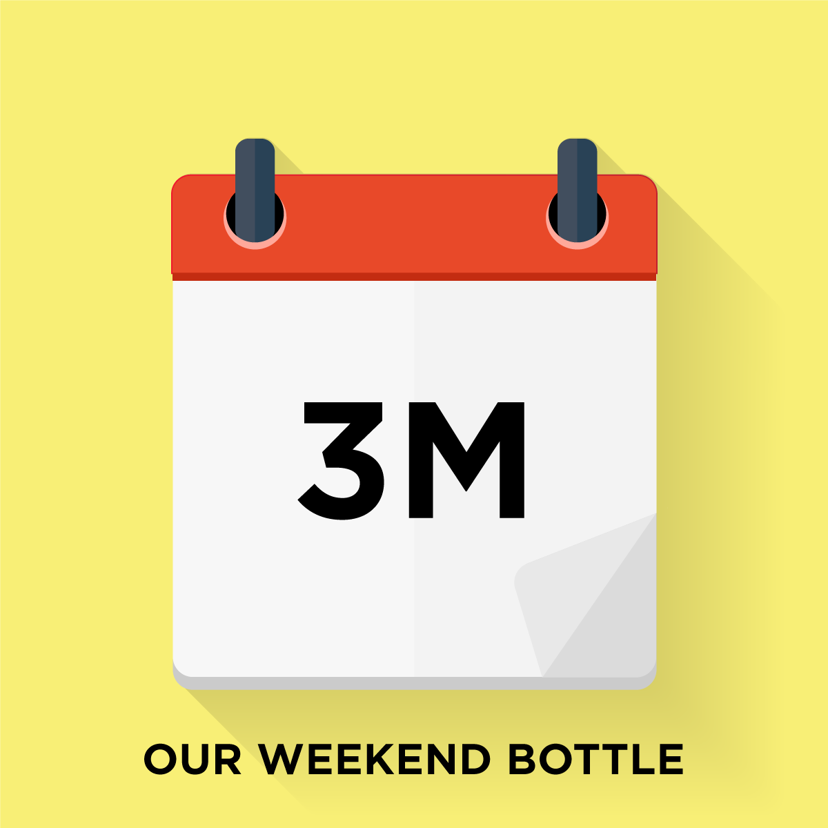 Our Weekend Bottle - 3 Month Gift Prepay freeshipping - Our Daily Bottle
